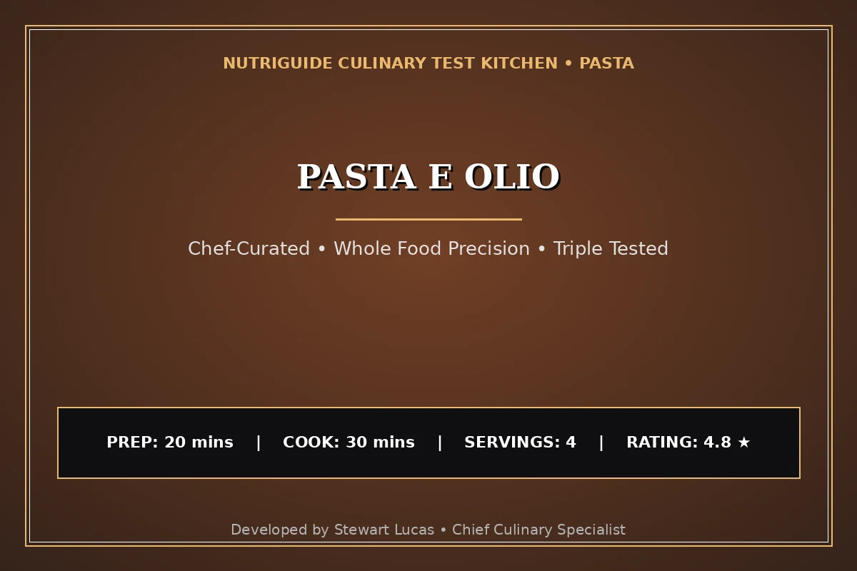 Pasta E Olio