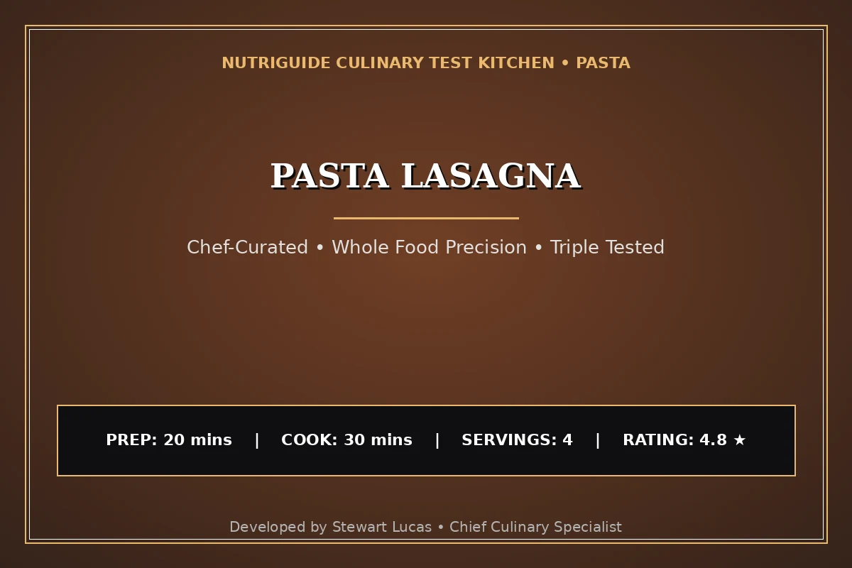 Pasta Lasagna