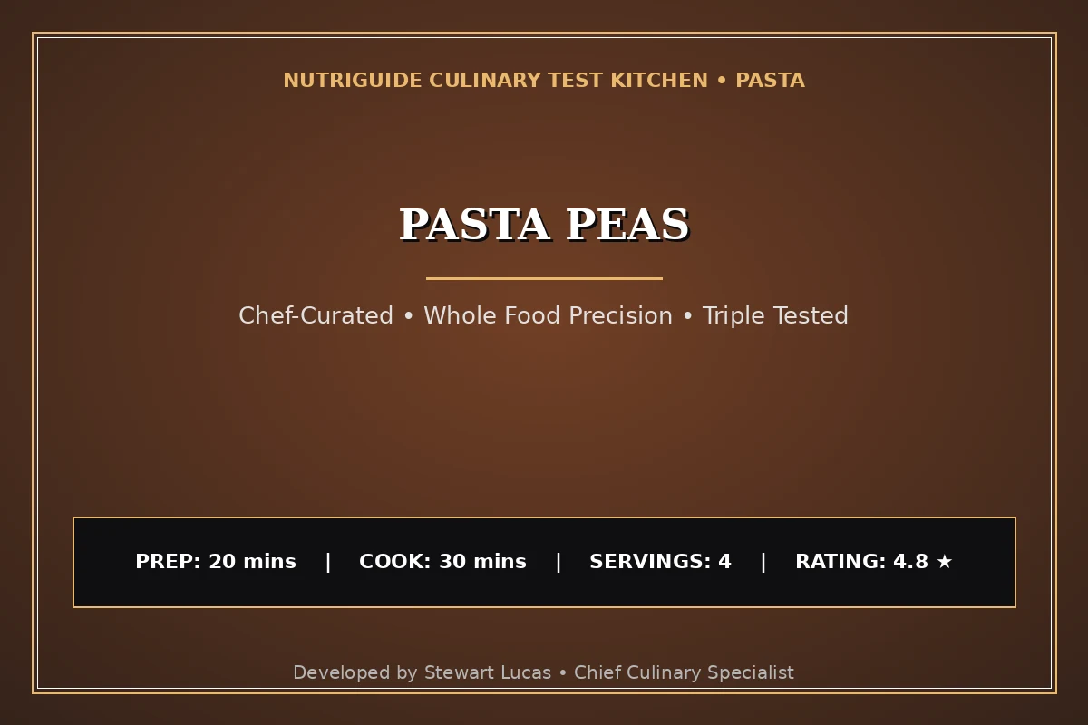 Pasta Peas