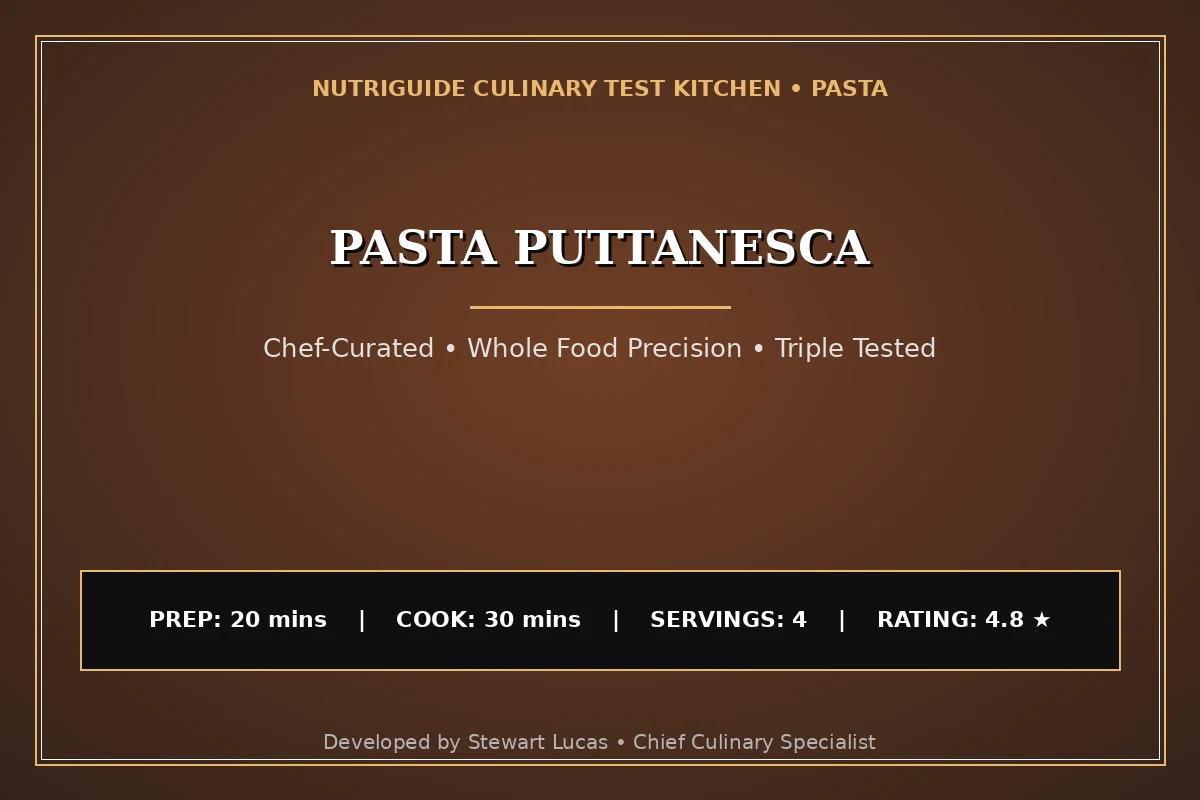Pasta Puttanesca