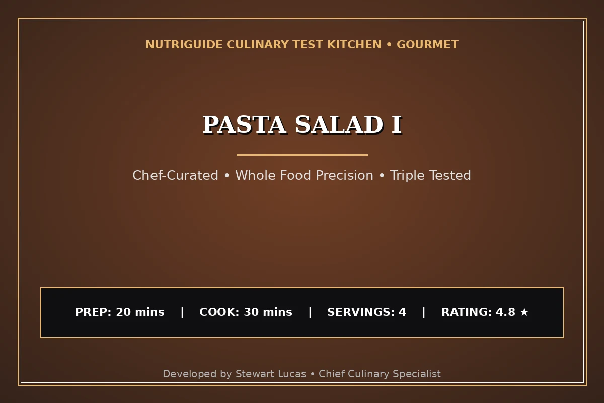 Pasta Salad I