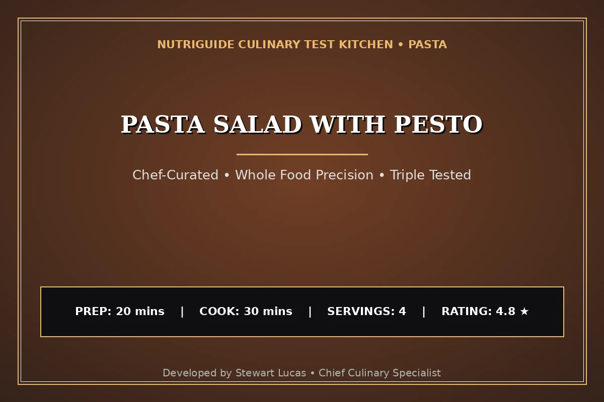 Pasta Salad With Pesto