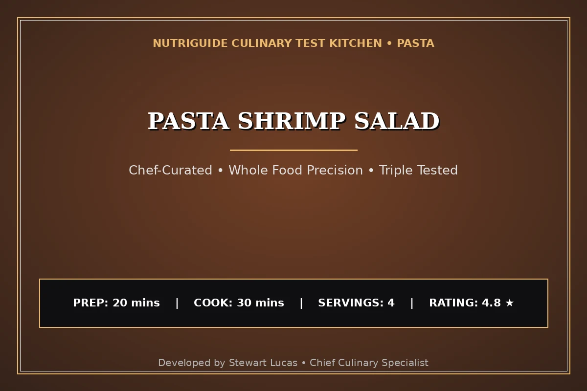 Pasta Shrimp Salad