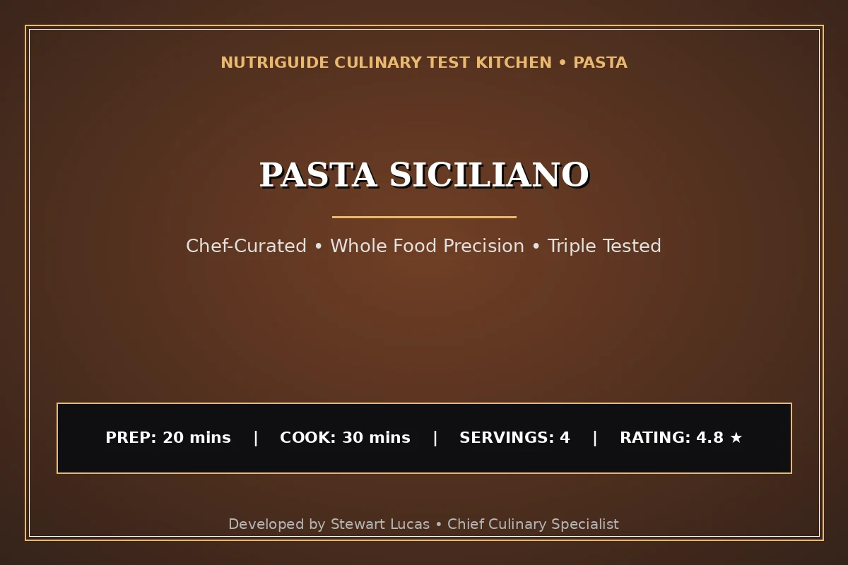 Pasta Siciliano