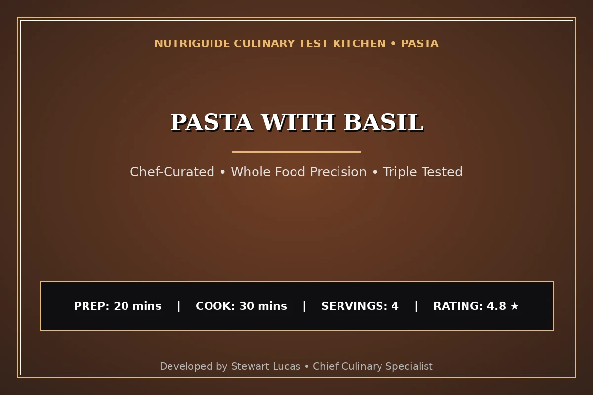 Pasta With Basil