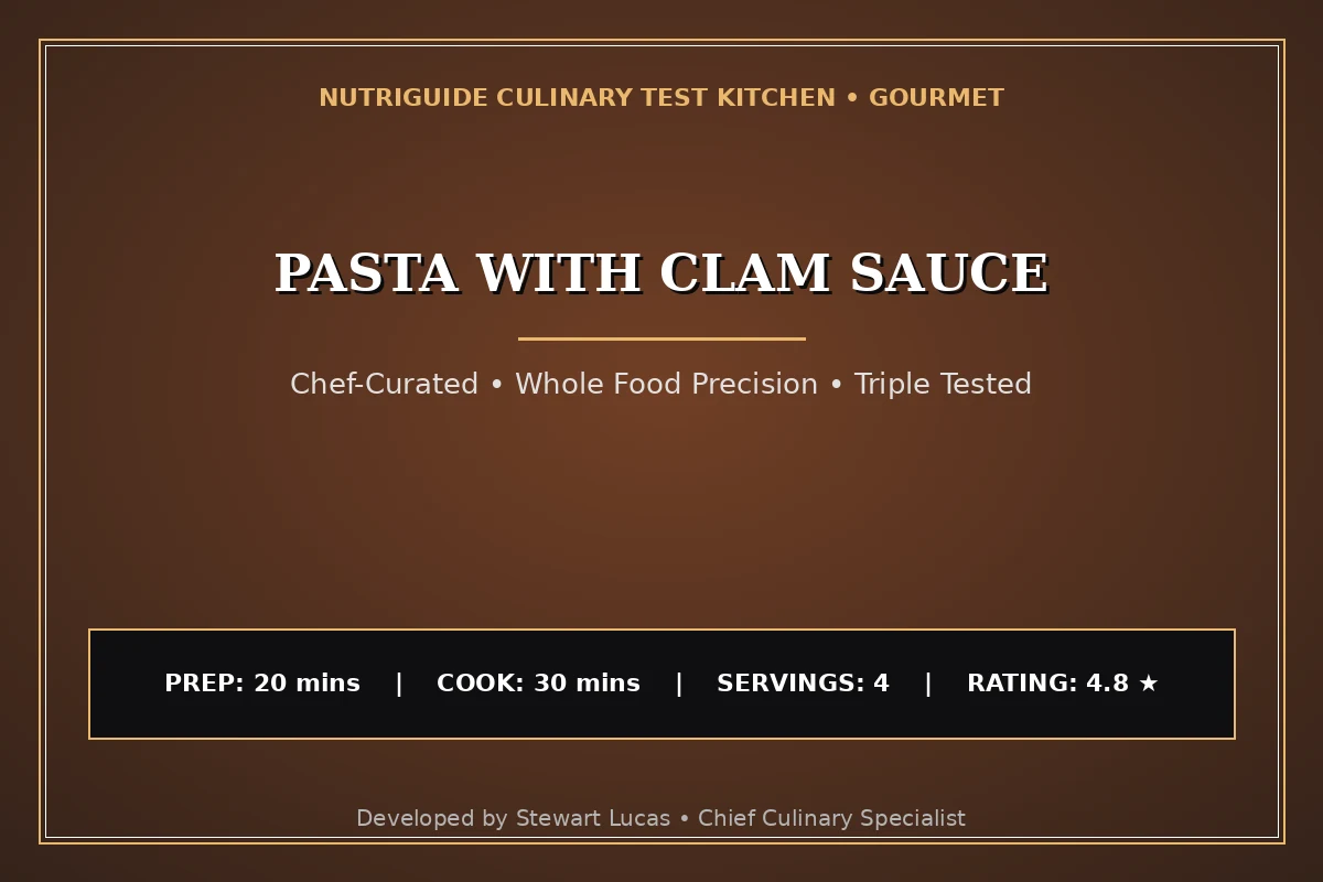 Pasta With Clam Sauce