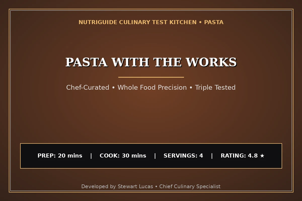 Pasta With The Works
