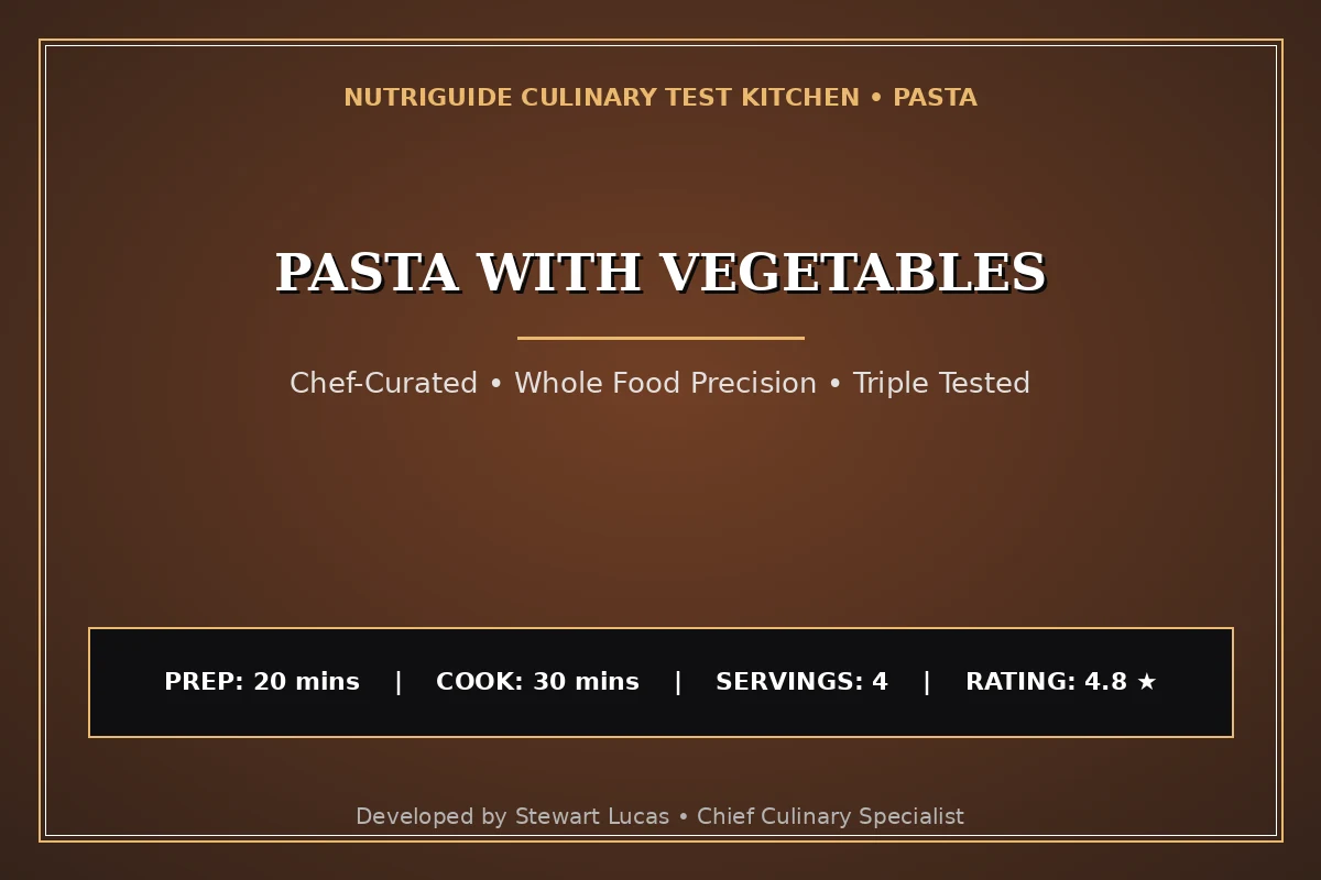 Pasta With Vegetables