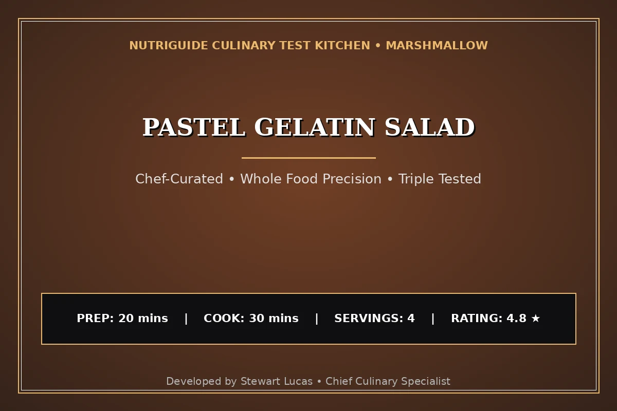 Pastel Gelatin Salad