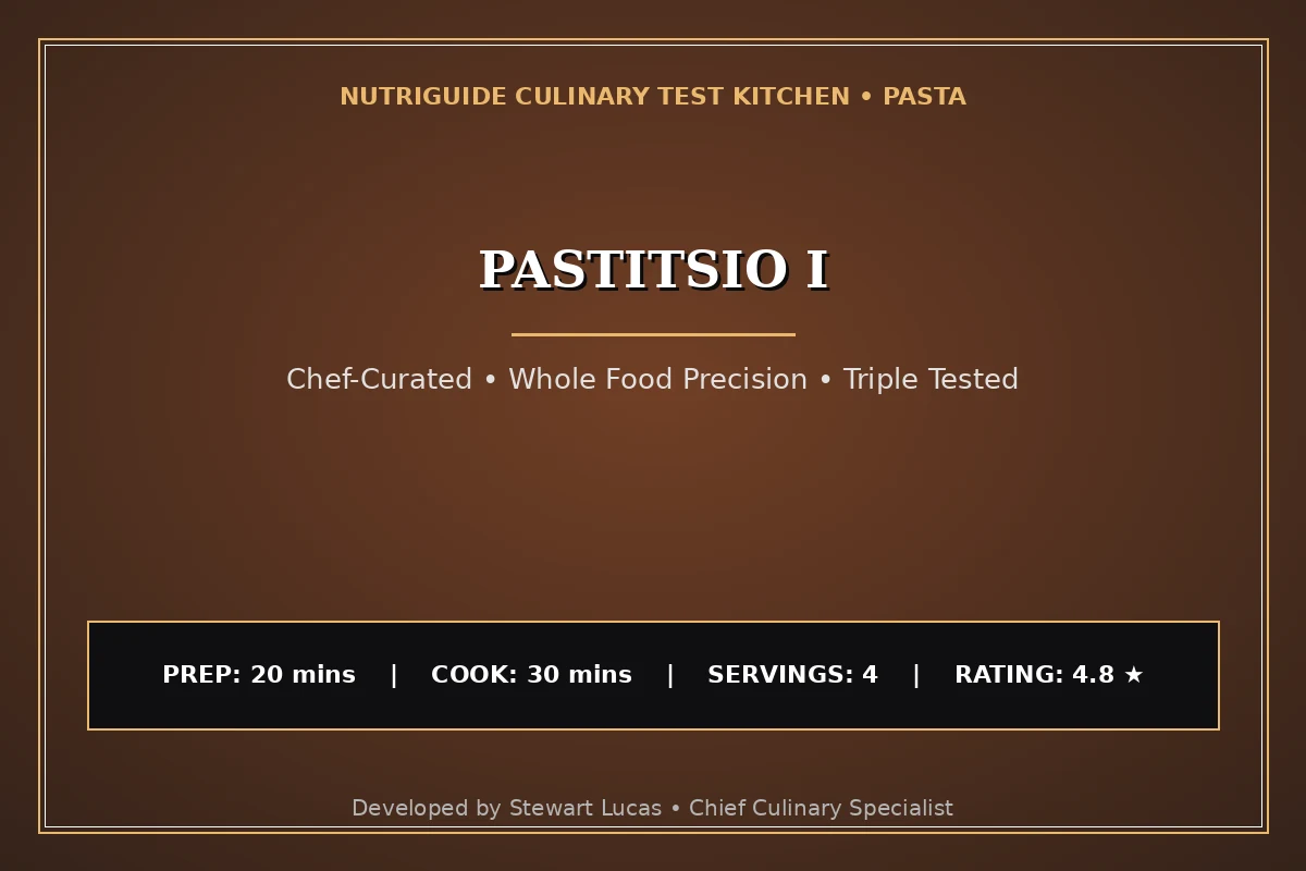 Pastitsio I