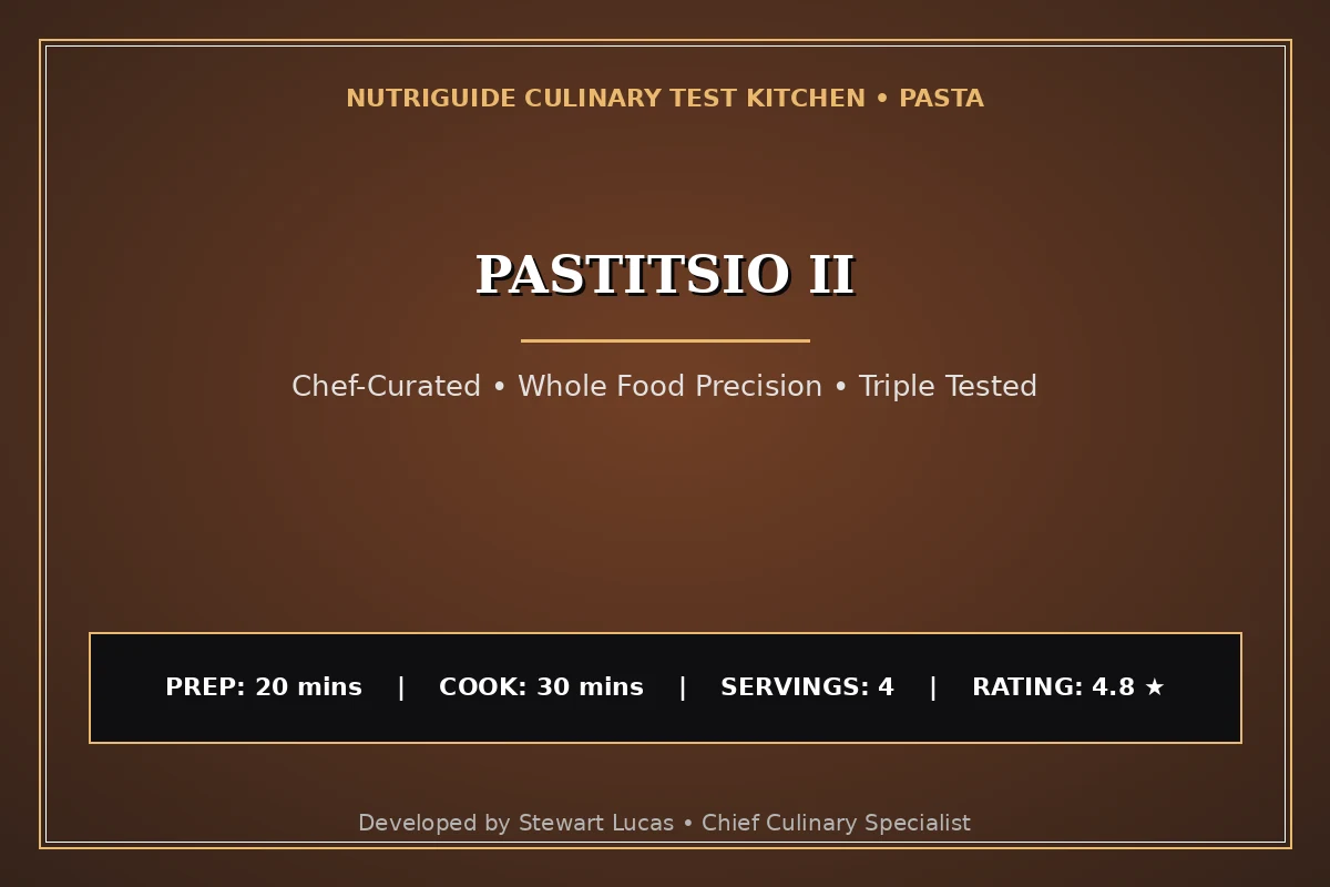 Pastitsio Ii