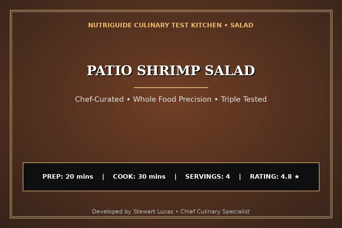 Patio Shrimp Salad
