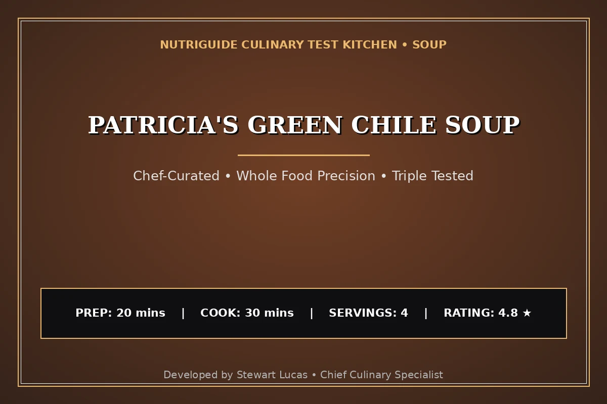 Patricia'S Green Chile Soup