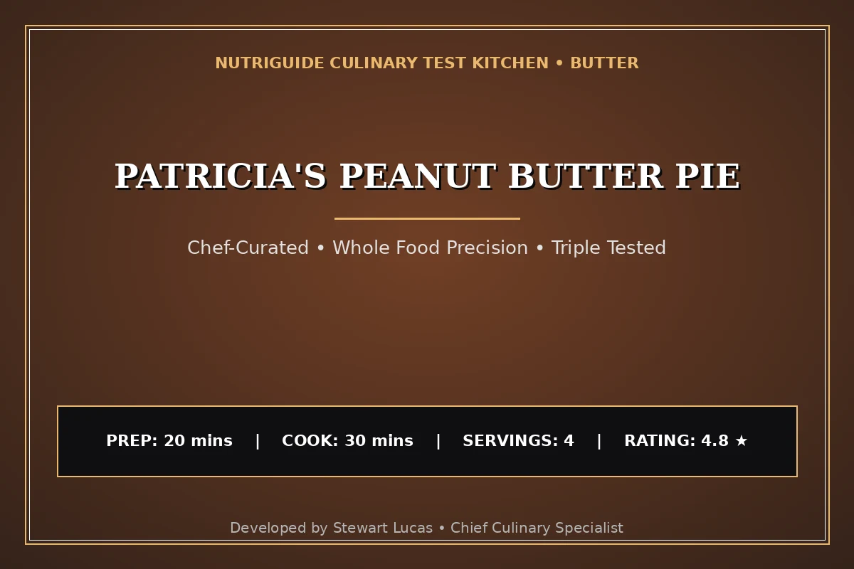 Patricia'S Peanut Butter Pie