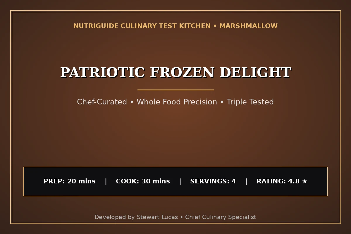 Patriotic Frozen Delight