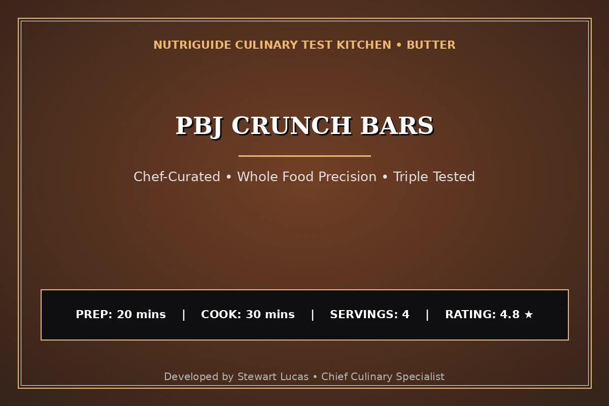 Pbj Crunch Bars