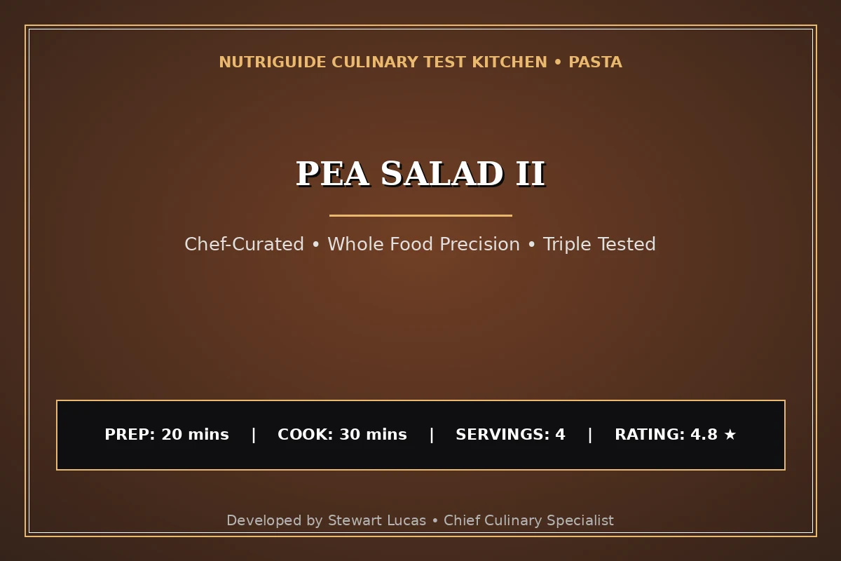 Pea Salad Ii