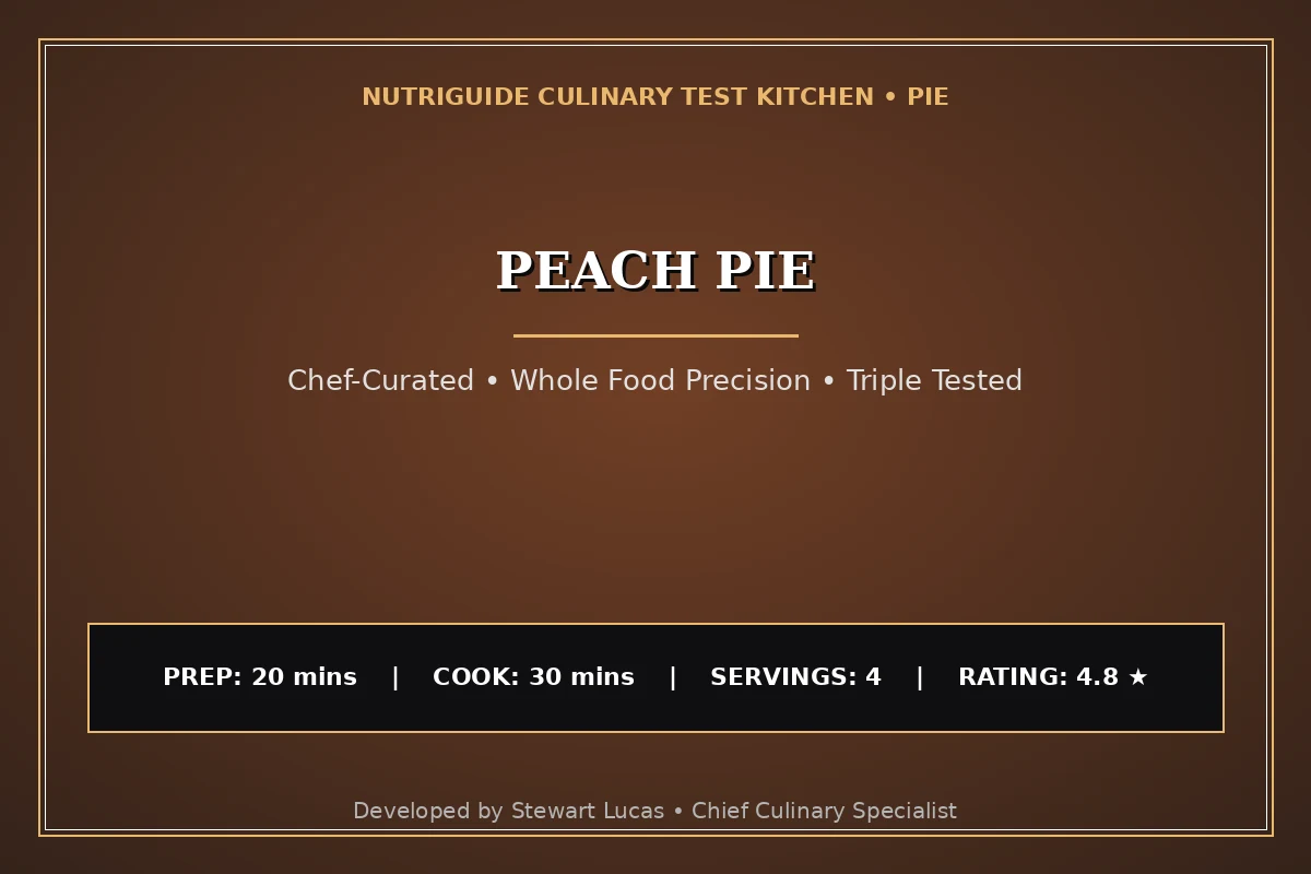 Peach Pie