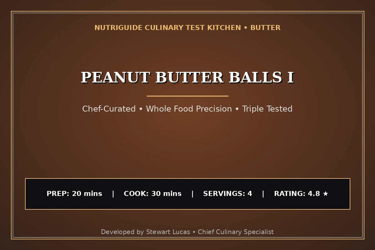 Peanut Butter Balls I