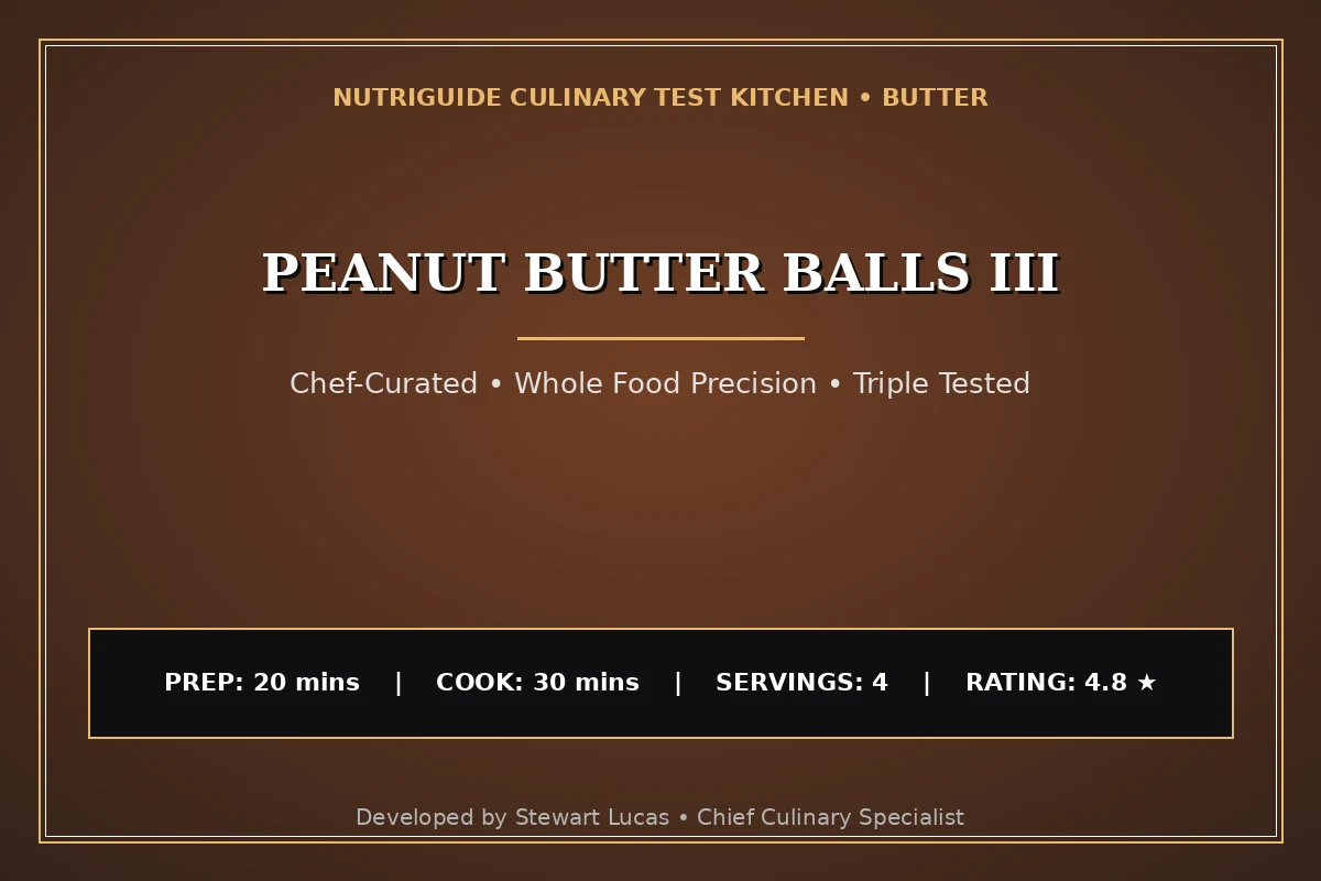 Peanut Butter Balls Iii