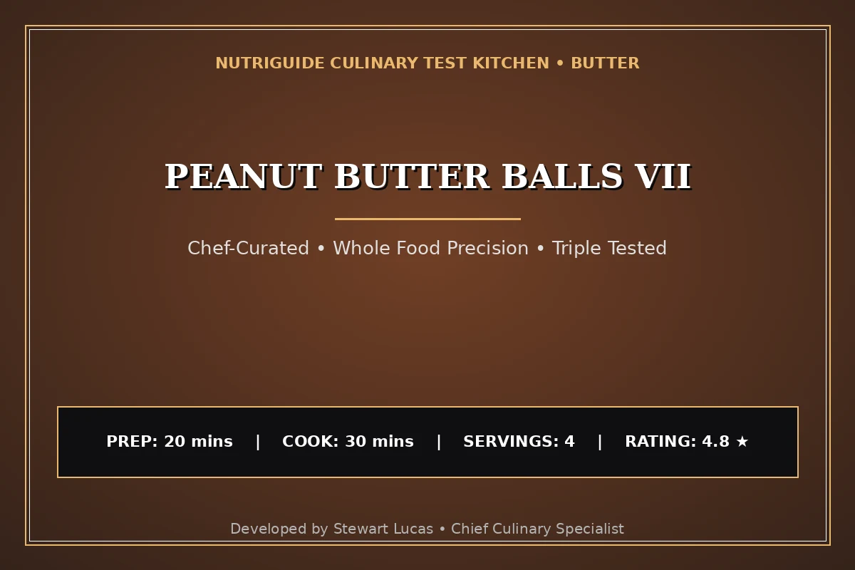 Peanut Butter Balls Vii