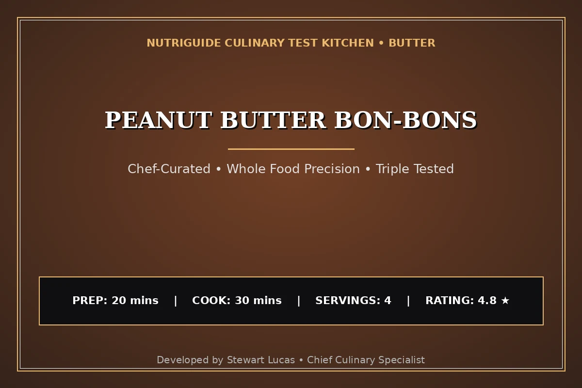 Peanut Butter Bon-Bons