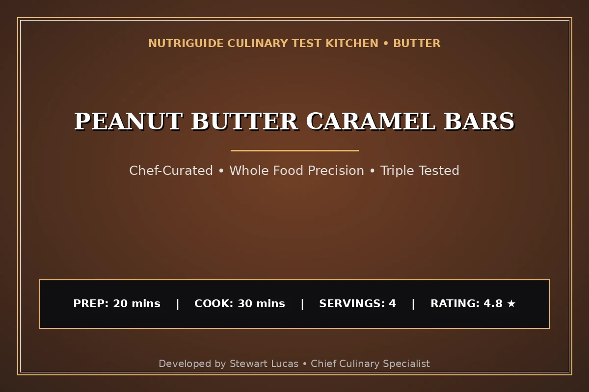 Peanut Butter Caramel Bars