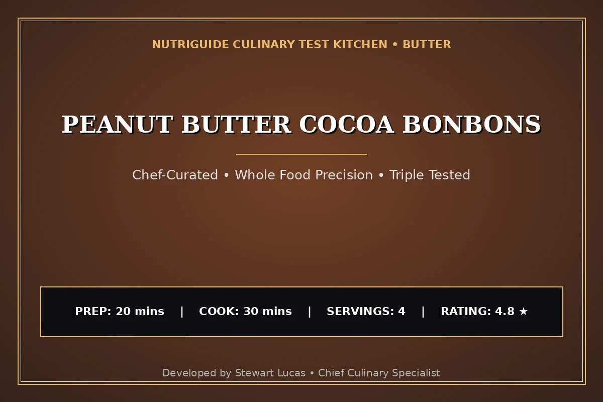 Peanut Butter Cocoa Bonbons