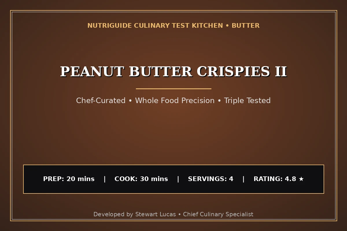 Peanut Butter Crispies Ii