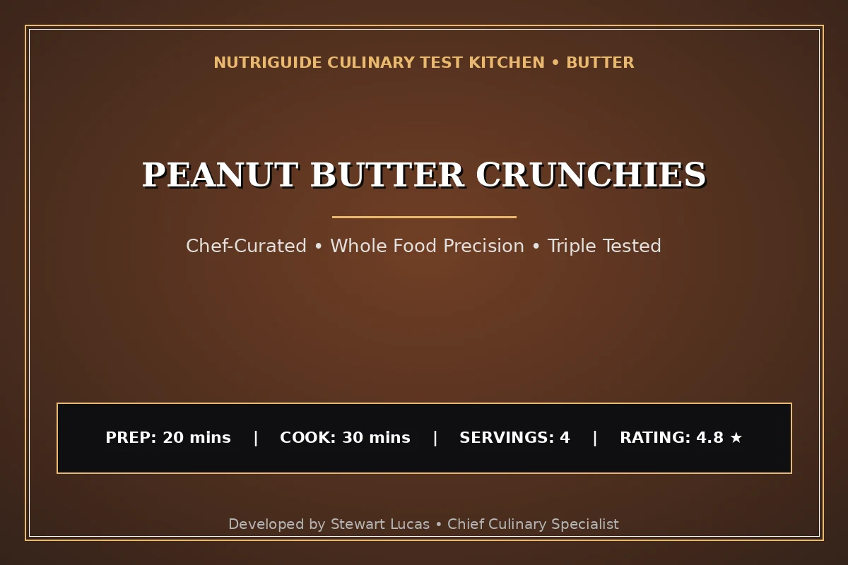 Peanut Butter Crunchies