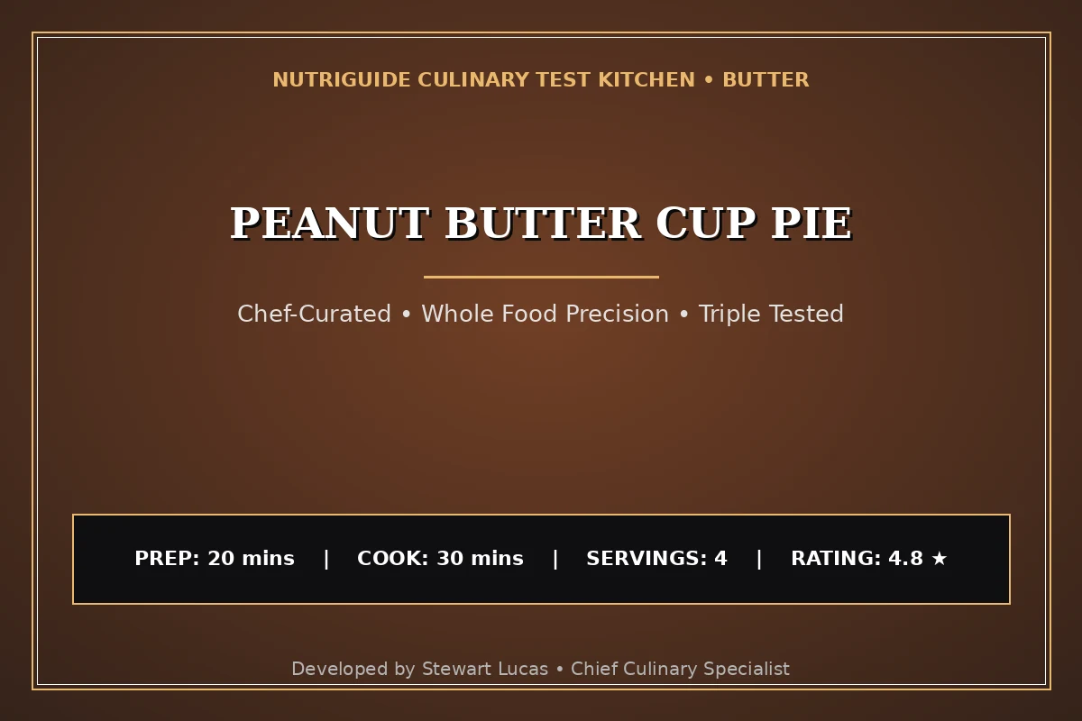 Peanut Butter Cup Pie
