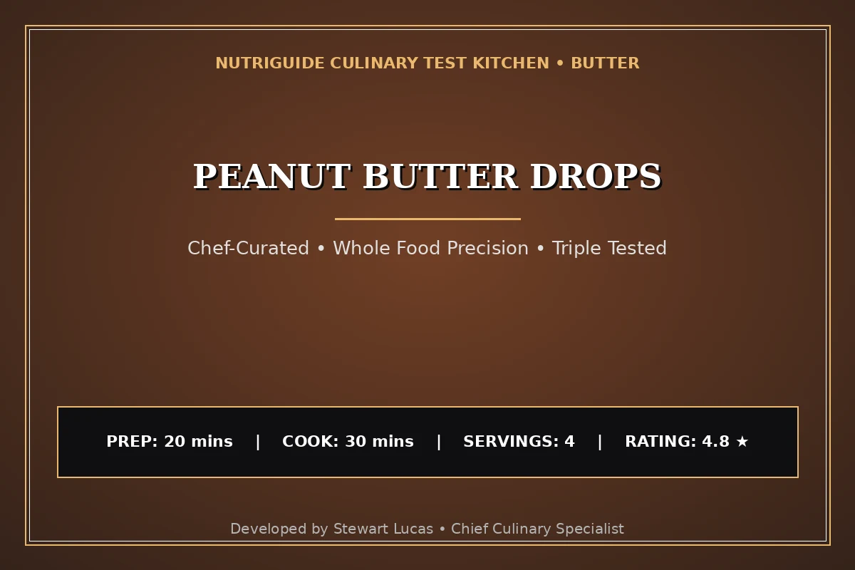 Peanut Butter Drops