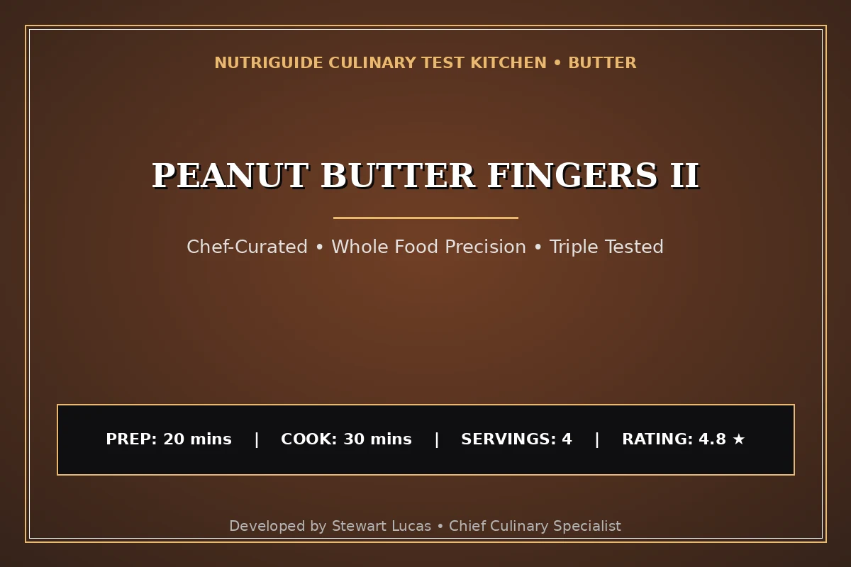 Peanut Butter Fingers Ii