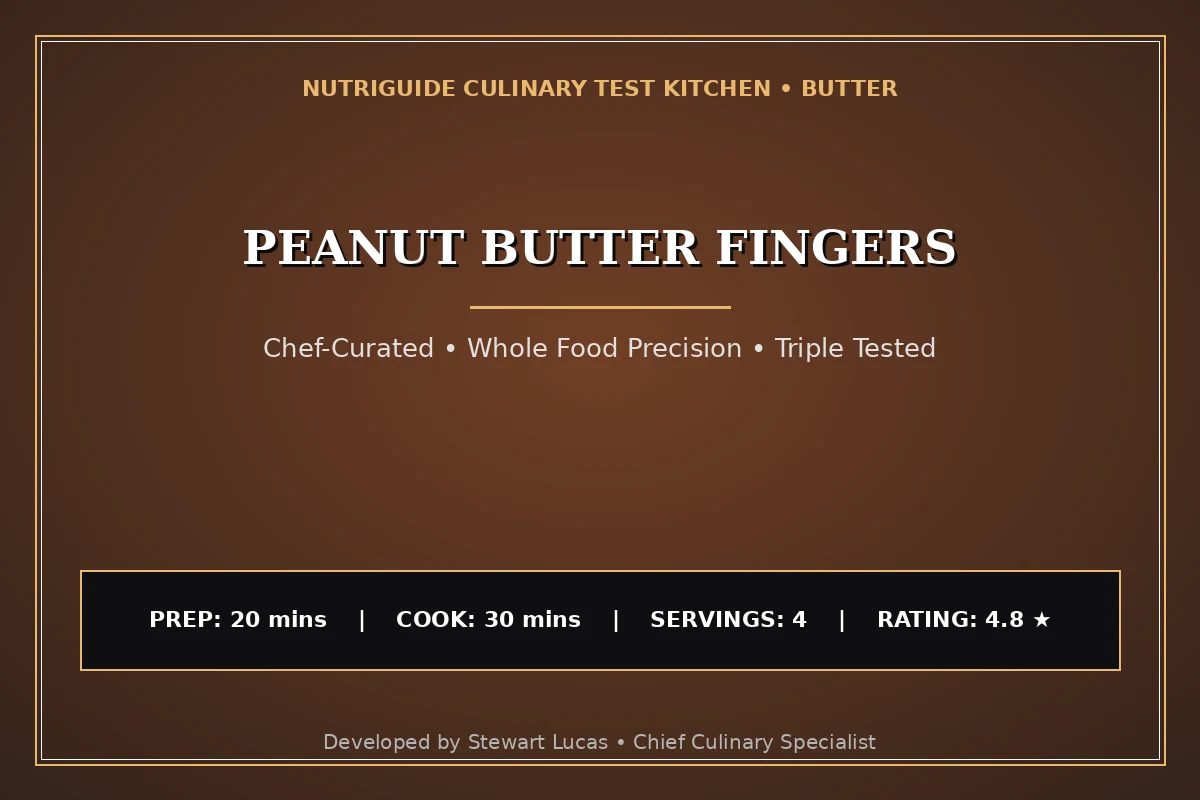 Peanut Butter Fingers