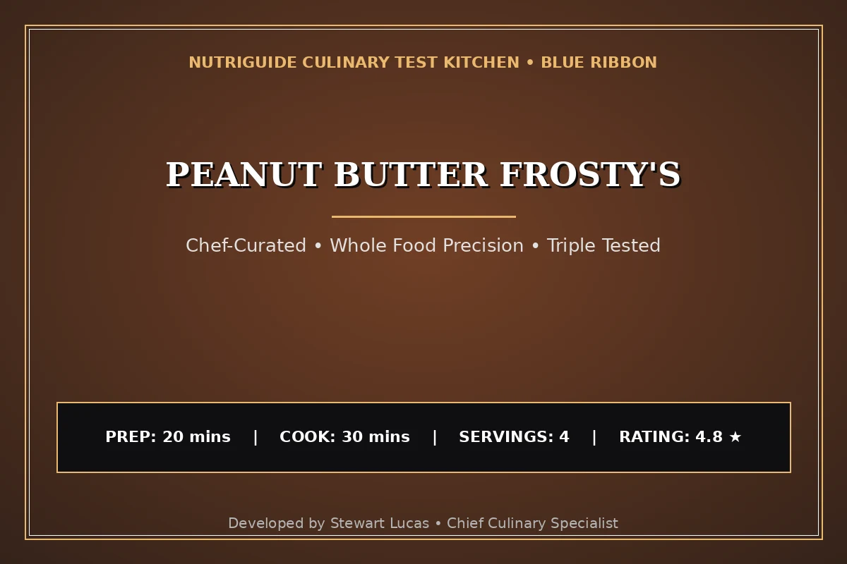 Peanut Butter Frosty'S