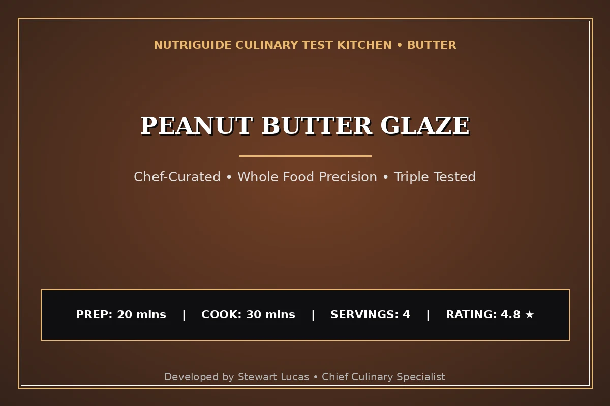 Peanut Butter Glaze