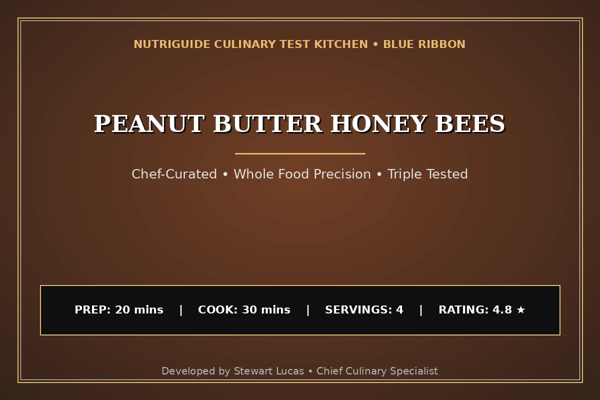 Peanut Butter Honey Bees