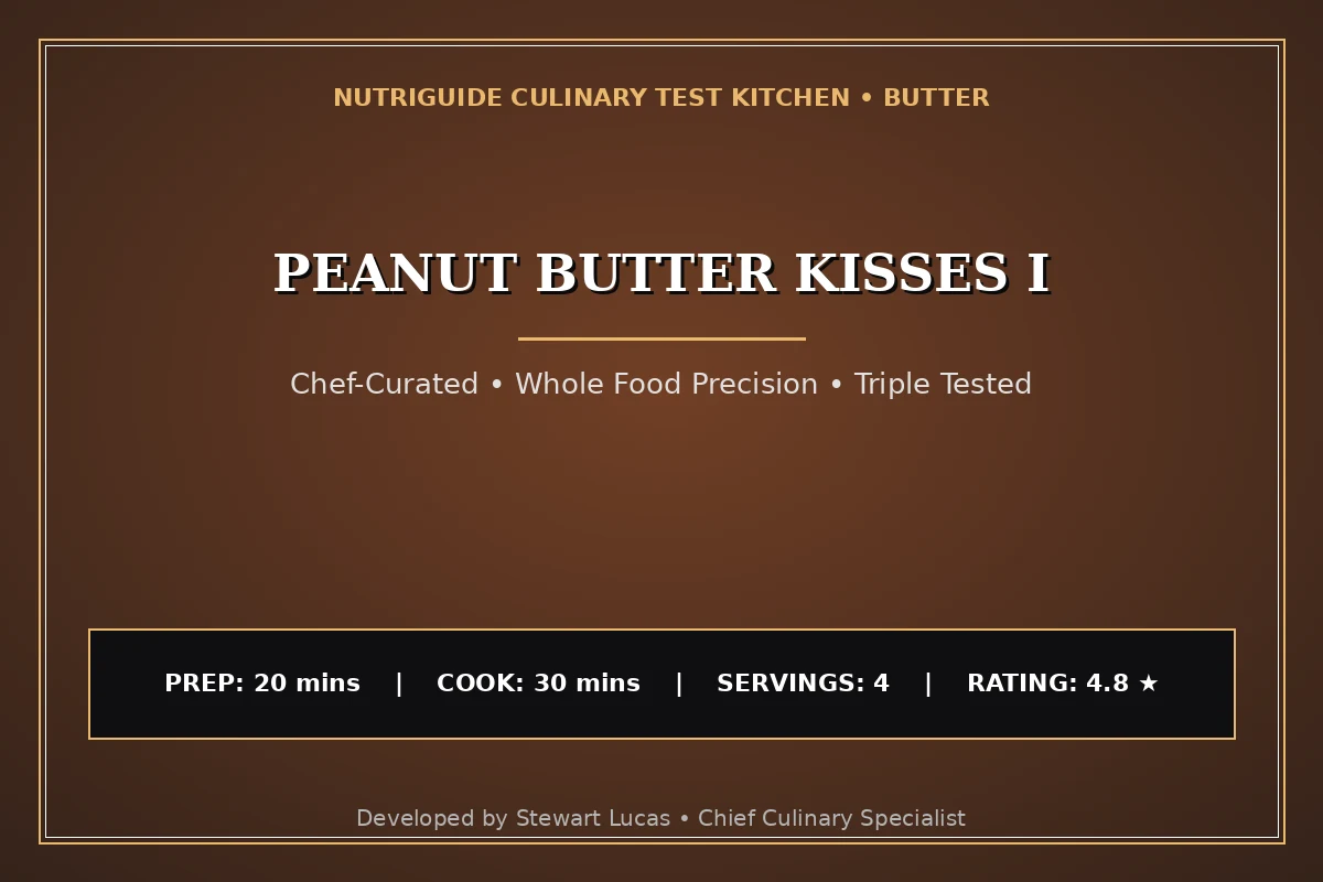 Peanut Butter Kisses I