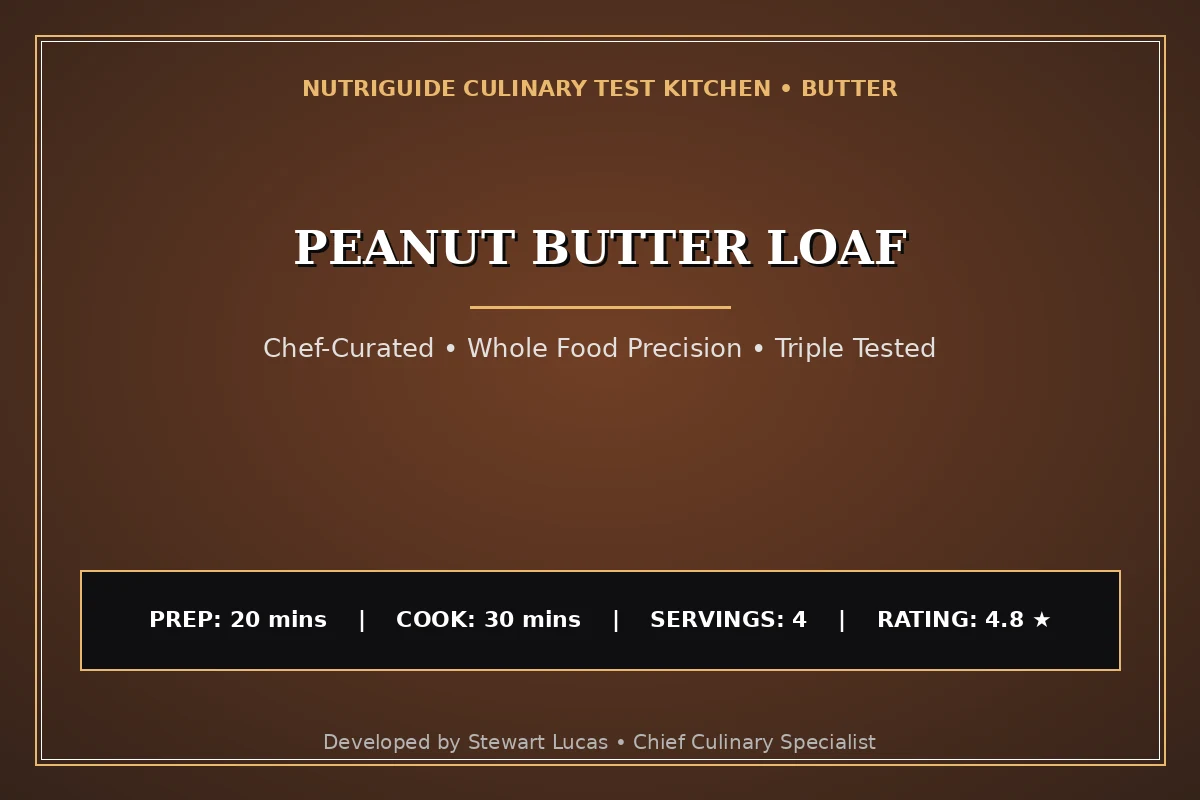 Peanut Butter Loaf