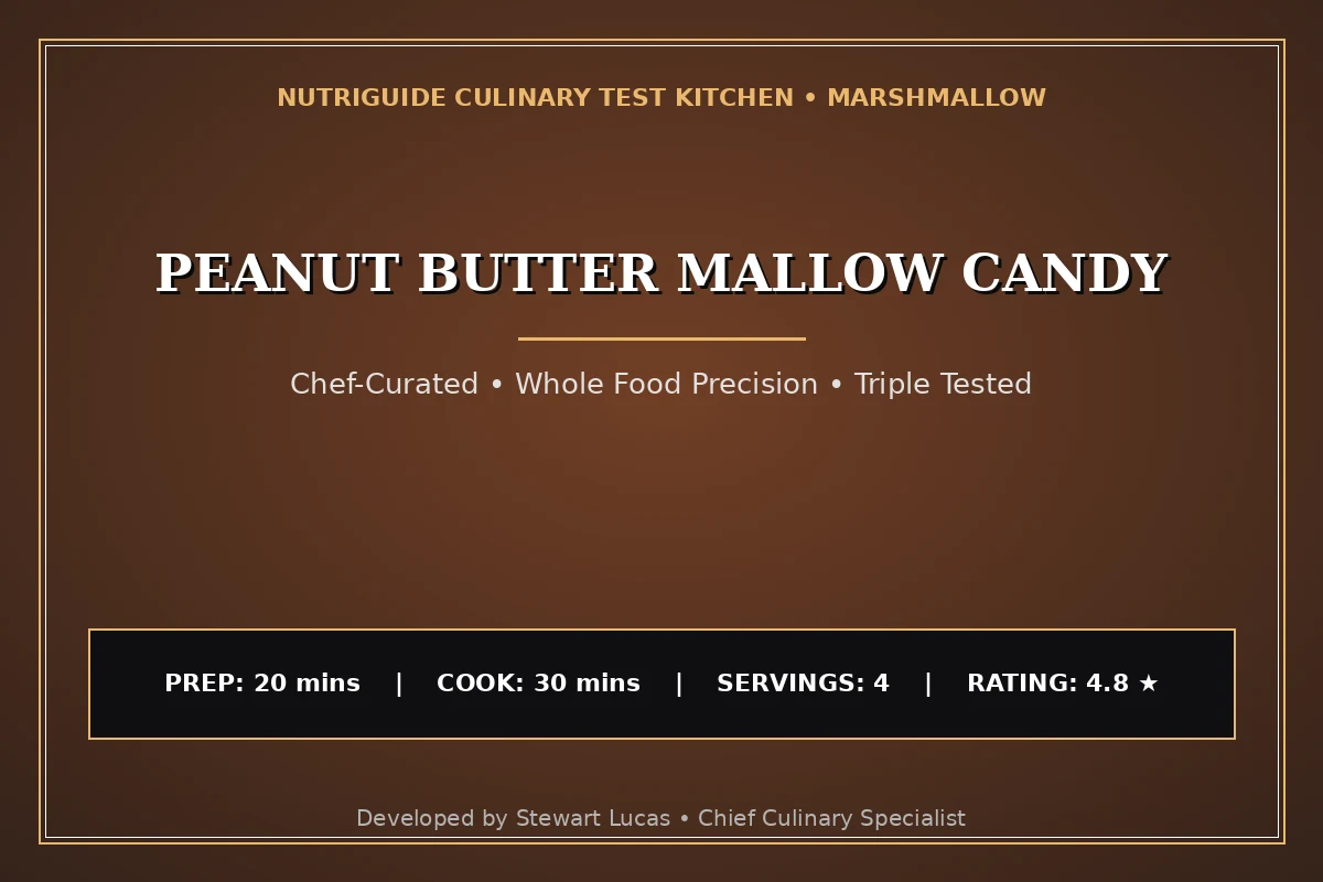 Peanut Butter Mallow Candy