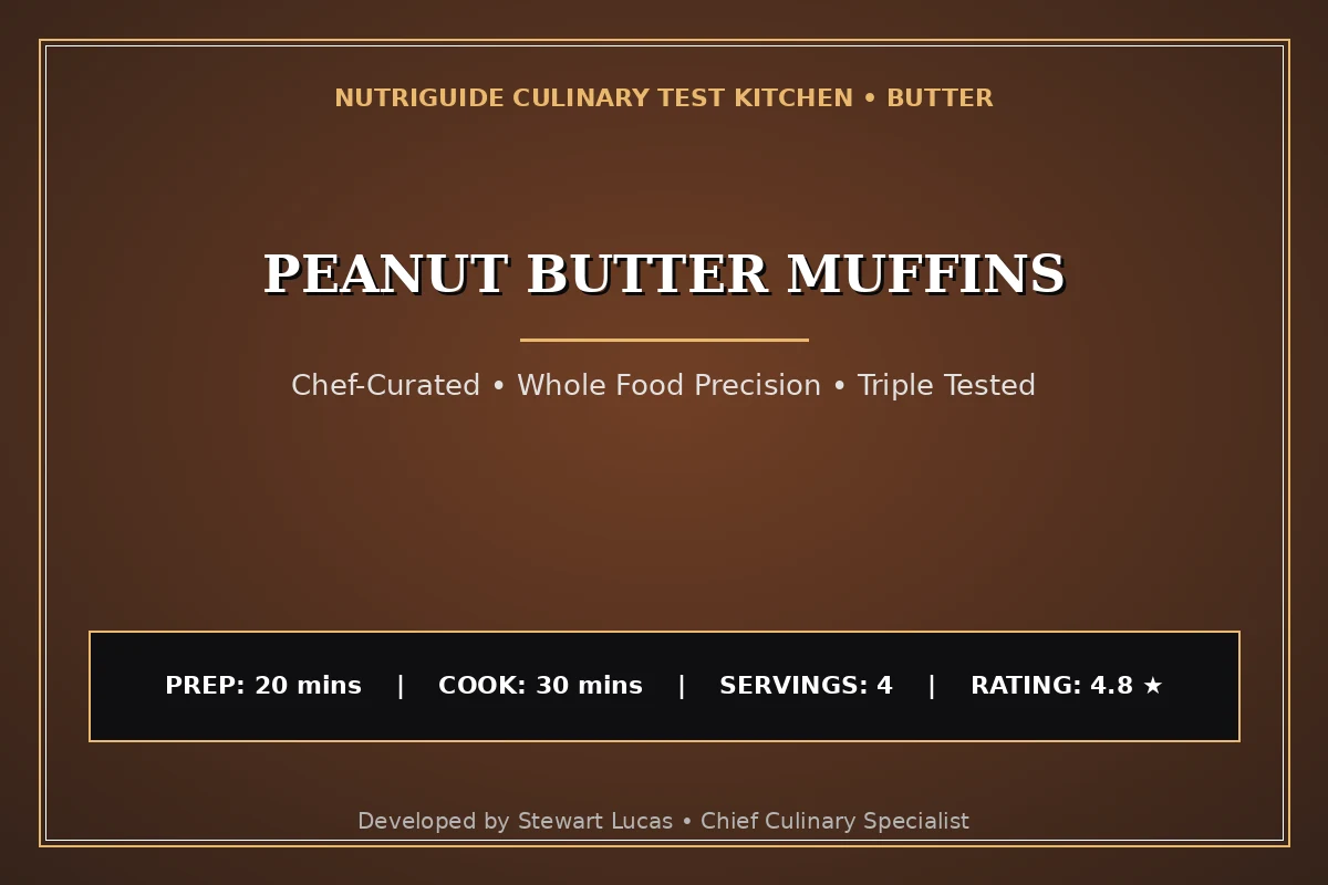 Peanut Butter Muffins