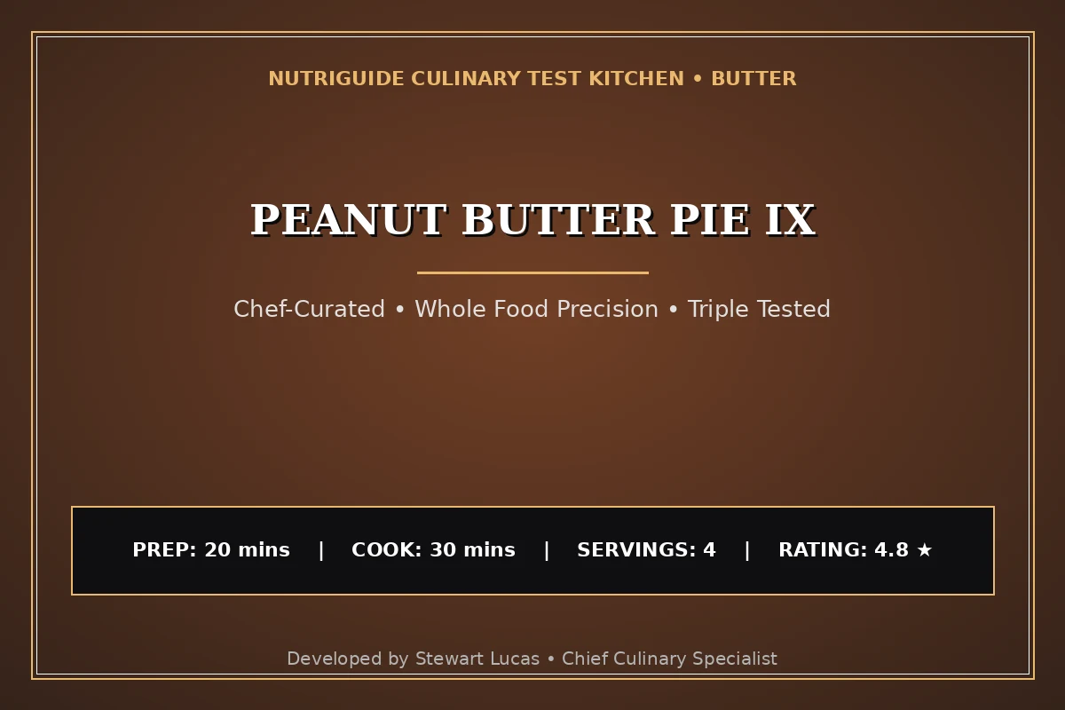 Peanut Butter Pie Ix