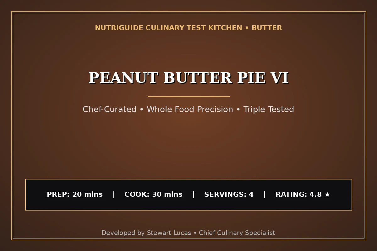 Peanut Butter Pie Vi