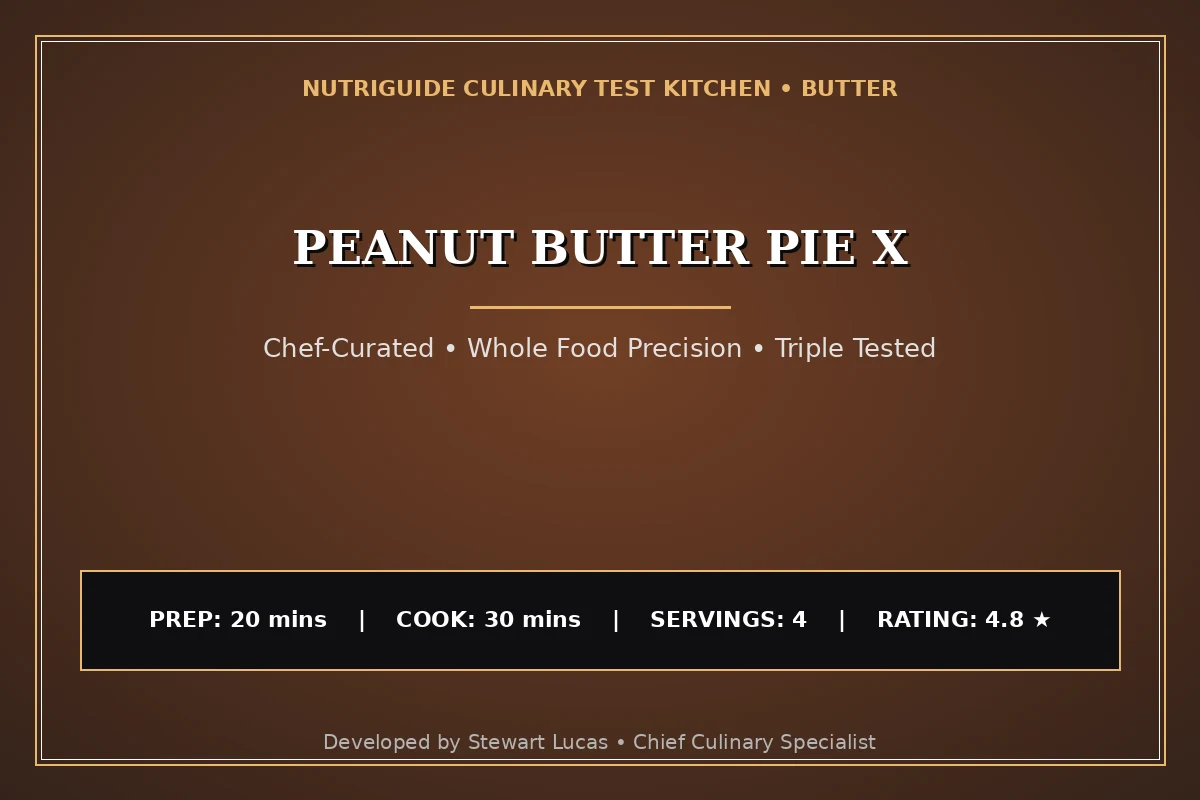 Peanut Butter Pie X