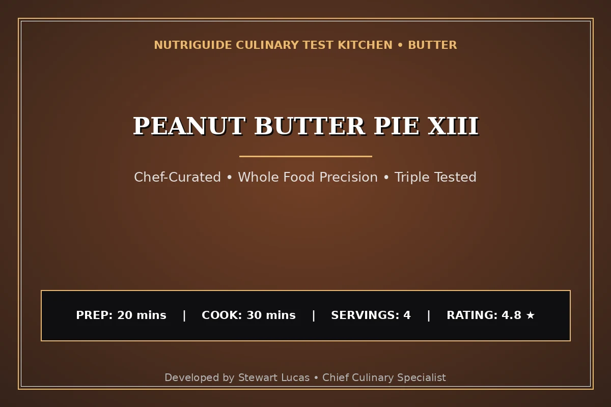 Peanut Butter Pie Xiii