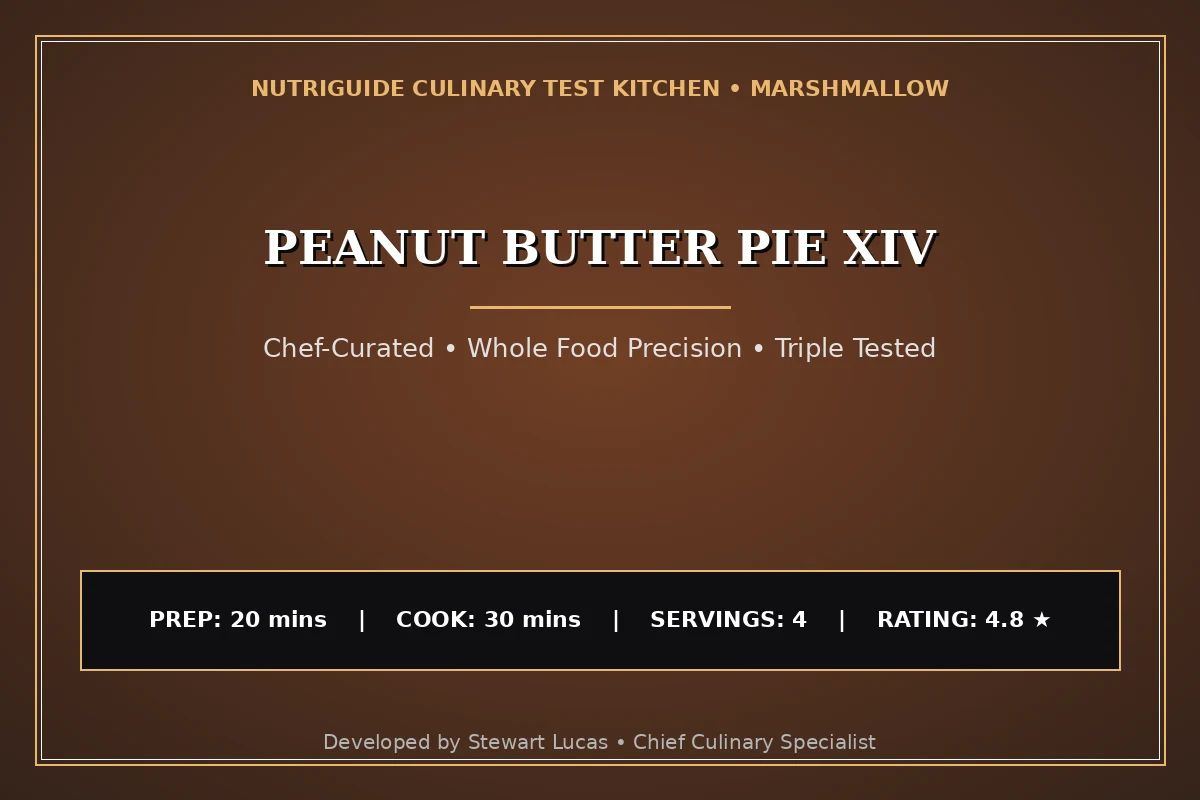 Peanut Butter Pie Xiv