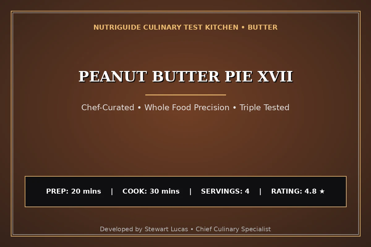 Peanut Butter Pie Xvii