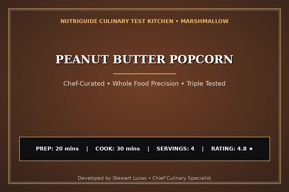 Peanut Butter Popcorn