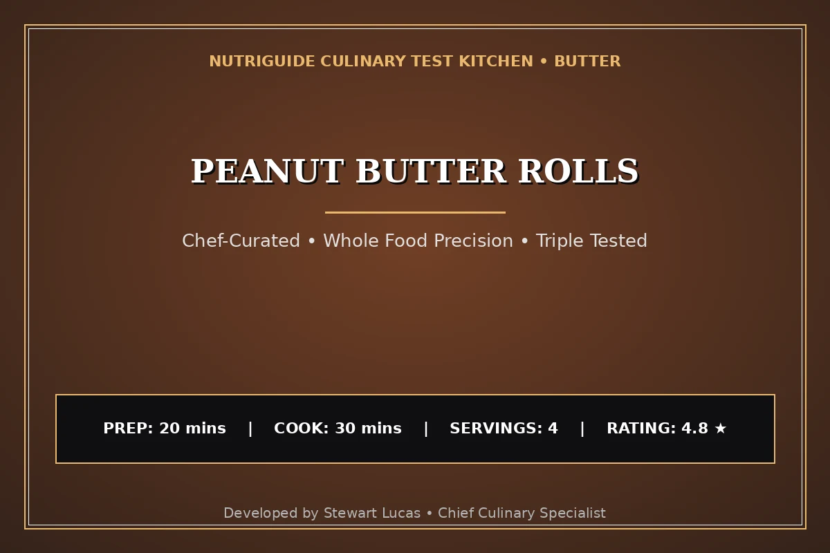 Peanut Butter Rolls