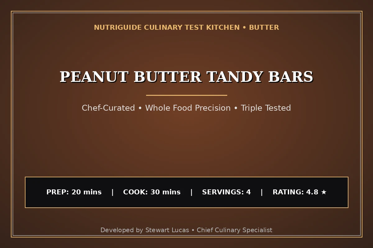 Peanut Butter Tandy Bars